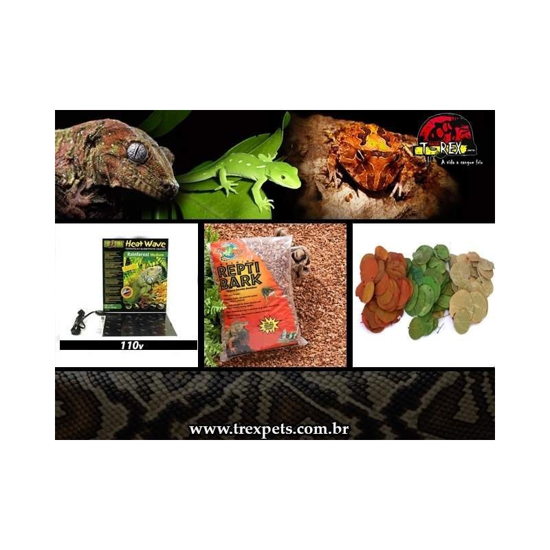 Kit Substrato Aquecido Répteis | Terrário| Corn Kit Substrato Aquecido Répteis | Terrário| Corn